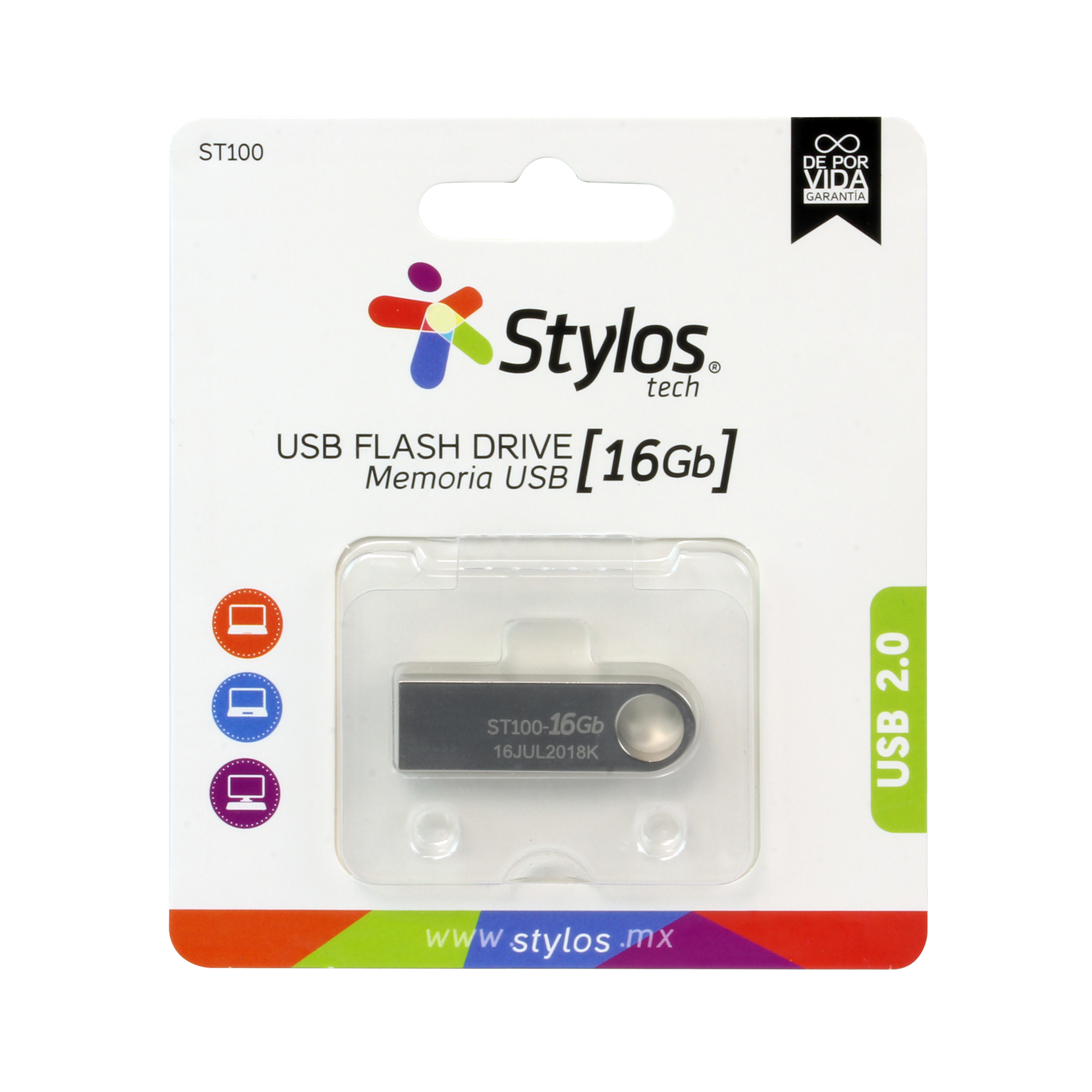 Memoria USB Stylos STMUSB2B